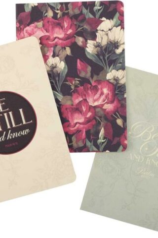 1220000136212 Be Still Notebook Set