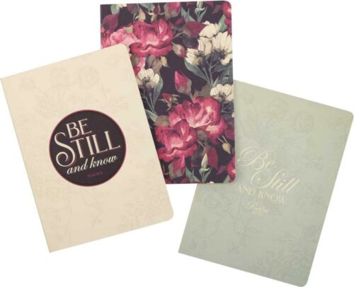 1220000136212 Be Still Notebook Set