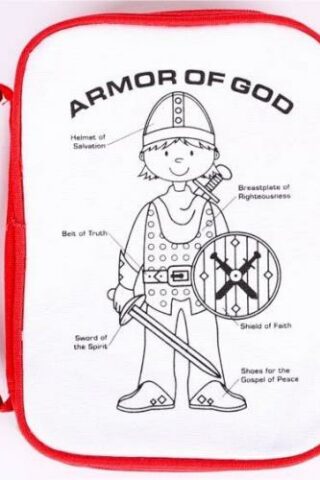 788200539796 Armor Of God With Markers Color And Wash Canvas