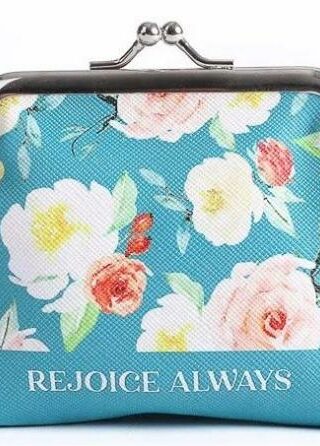 788200716128 Rejoice Always Coin Purse