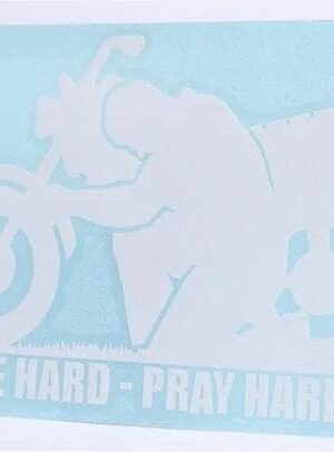 788200801787 Ride Hard Pray Harder Vinyl Auto Decal (Bumper Sticker)