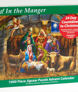 In the manger: Advent puzzle calendar