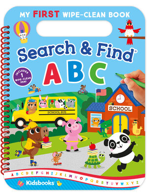 My First Wipe-Clean Book:  Search & Find ABC includes wipe clean pen