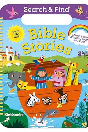 My First Wipe-Clean Book:  Search & Find Bible Stories includes wipe clean pen