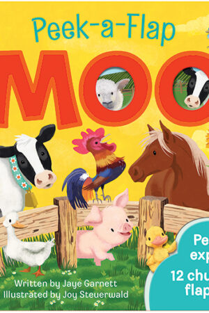 Peek A  Flap Moo (board book)