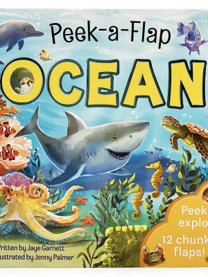 Peek A Flap Ocean (board book)